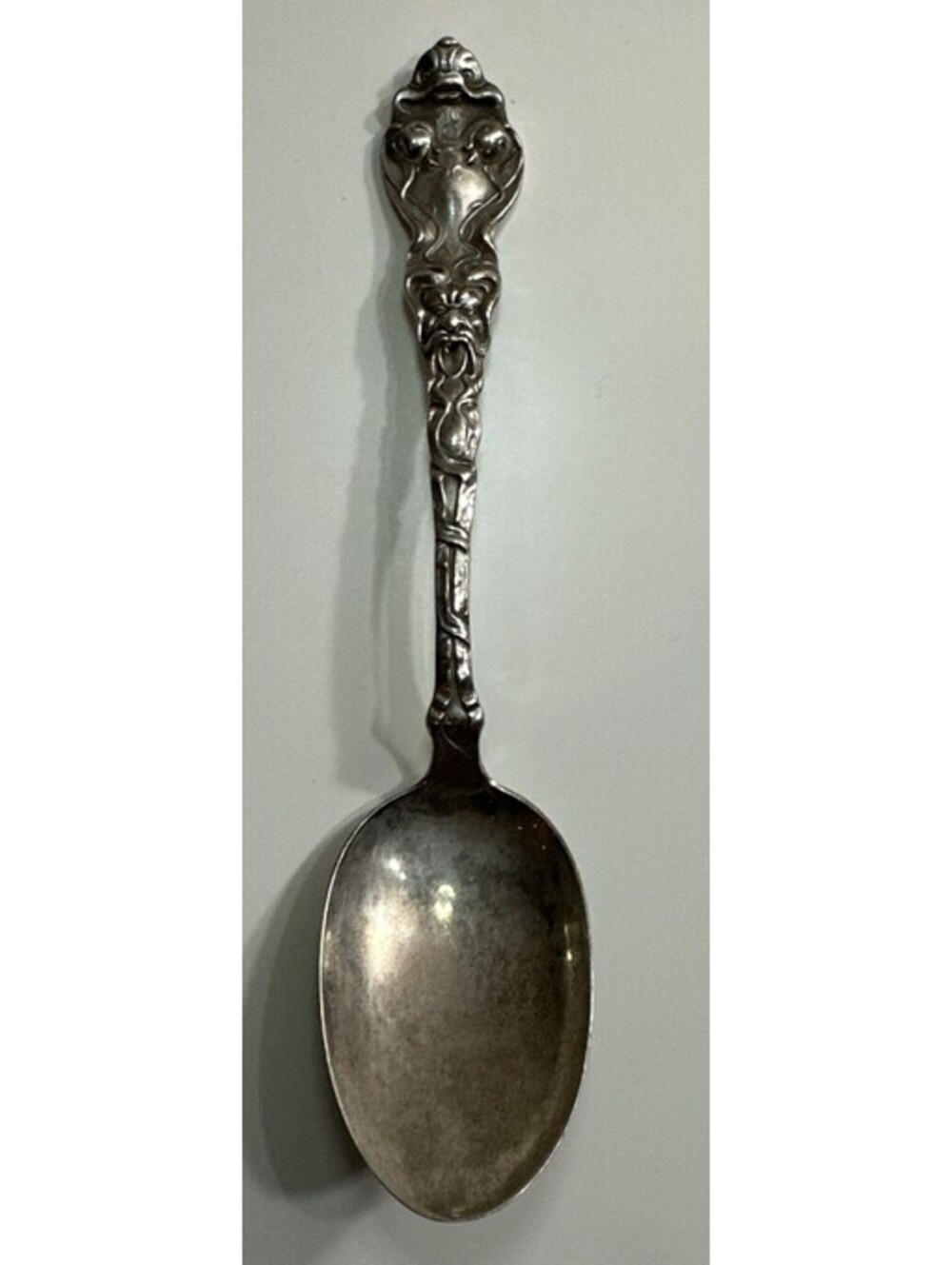 Douvaine Unger Sterling Silver Nouveau Teaspoon Size:5 3/4"